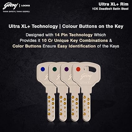 Godrej Rimlock Deadbolt Ultraxl 1Ck