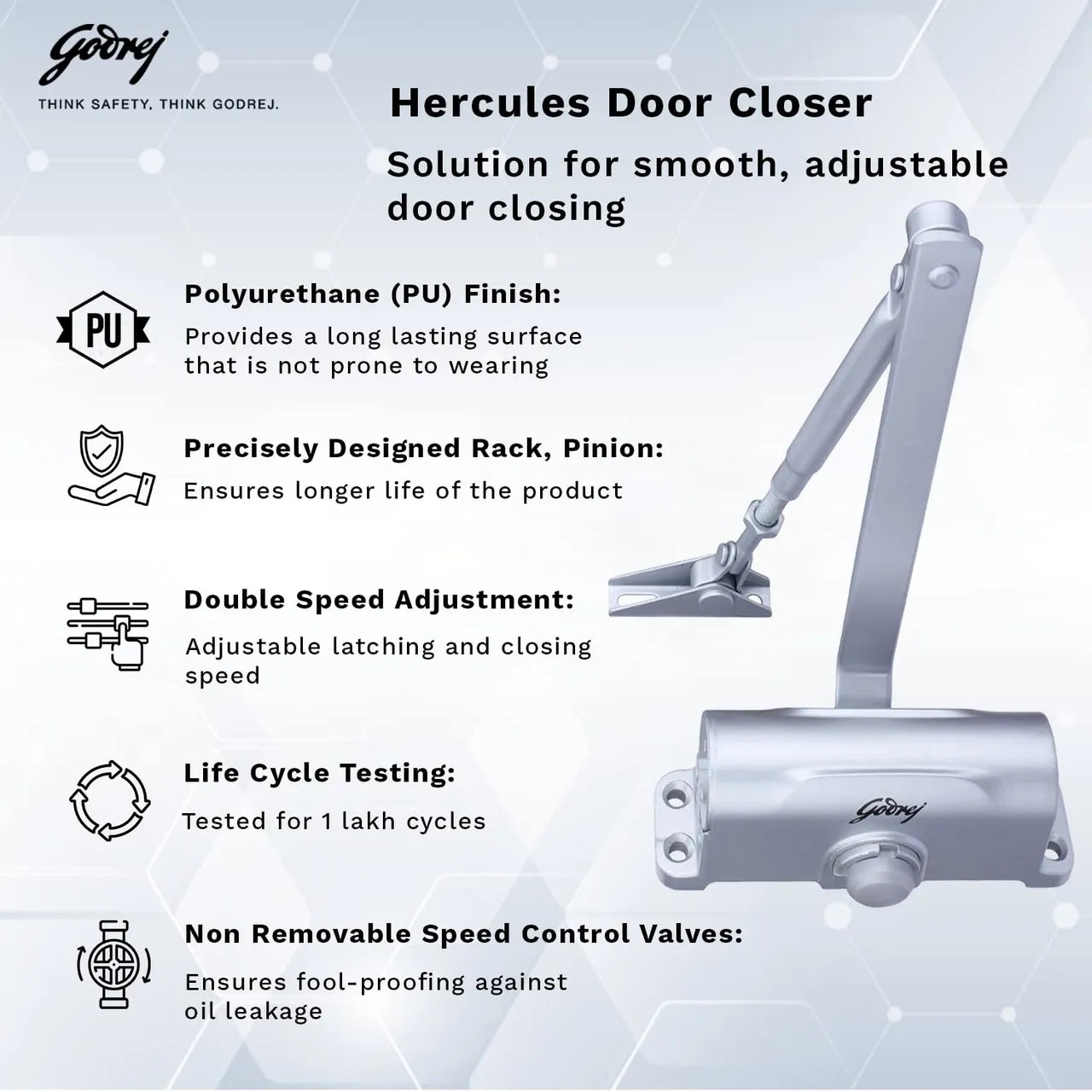 Godrej Herculas Door Closer