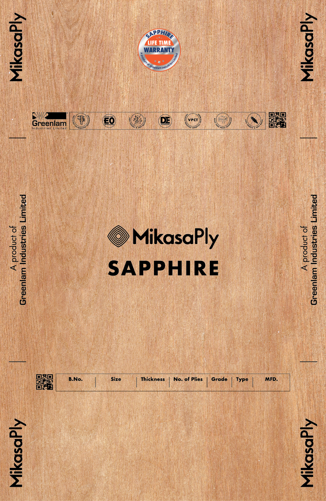 Mikasa Sapphire Plywood