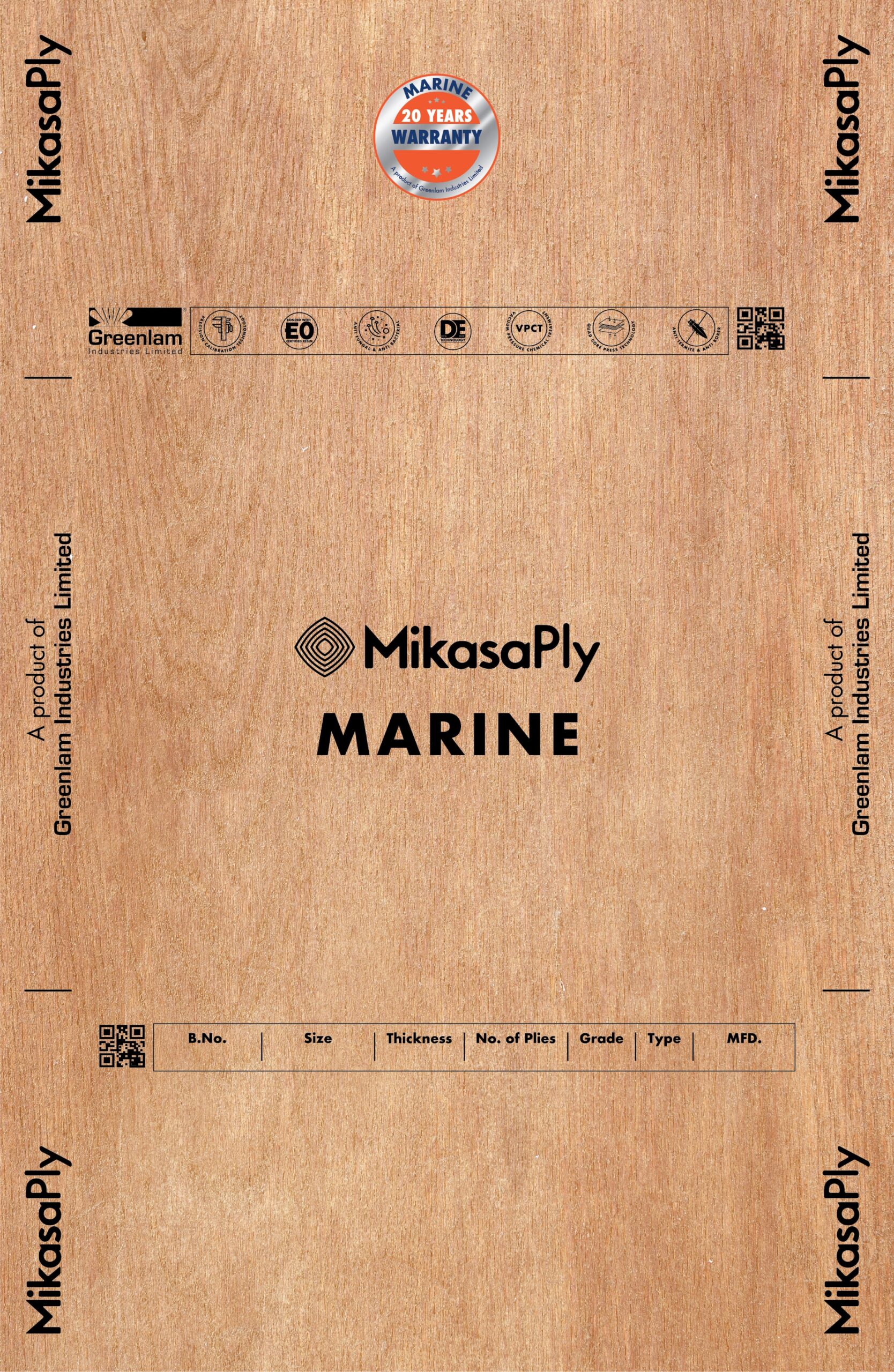 Mikasa Marine Plywood